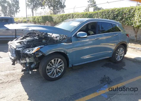 2025 Infiniti Qx50 Luxe Awd from USA, damaged, VIN 3PCAJ5BB7SF107273